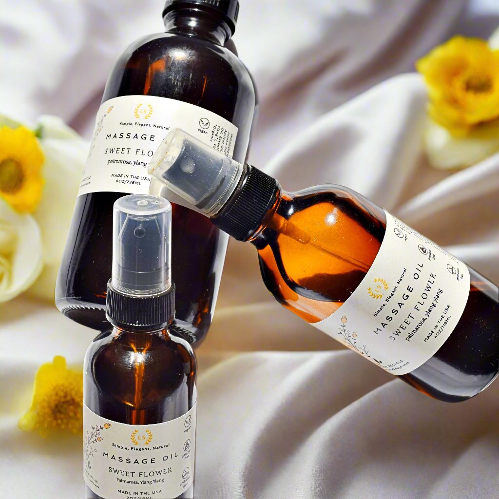 massage oil sweet flower