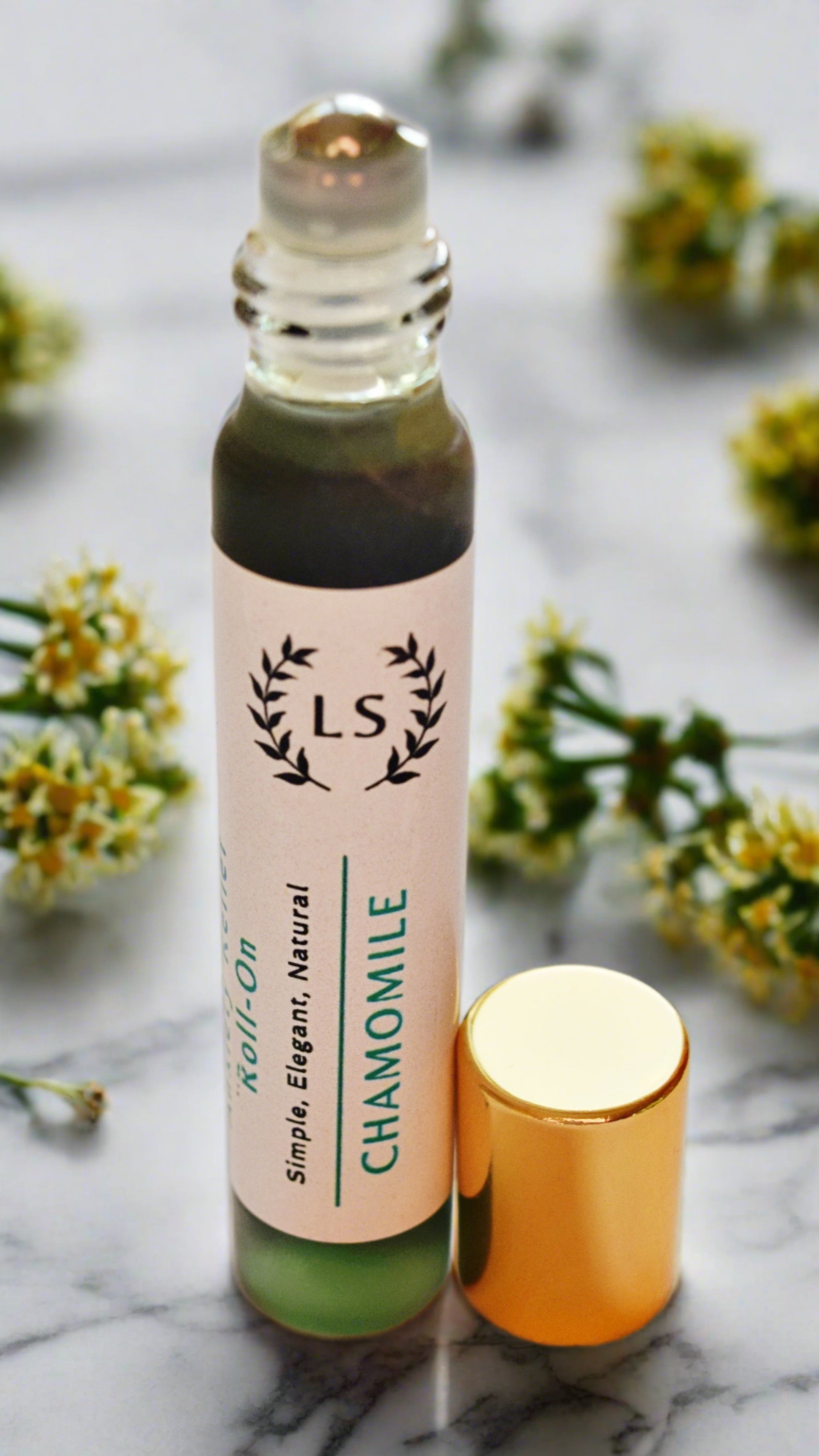 natural perfume roll-on chamomile