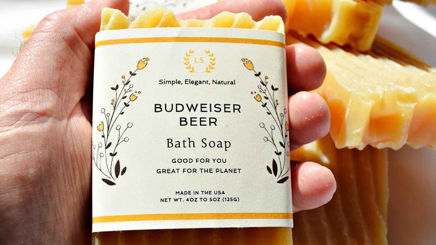 Brewed for the Shower: Beer Soap Body Bars