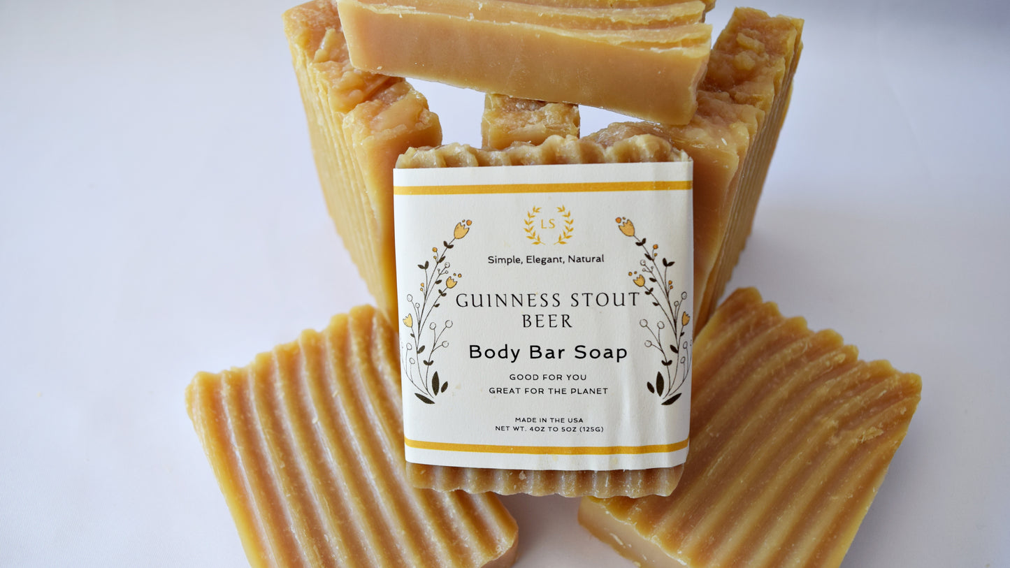 Guinness beer soap