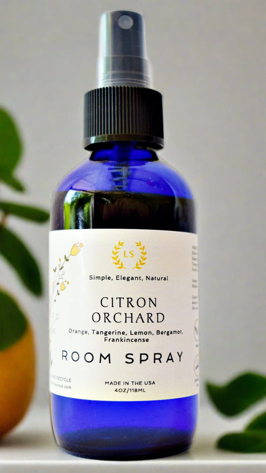 natural room spray citron orchard
