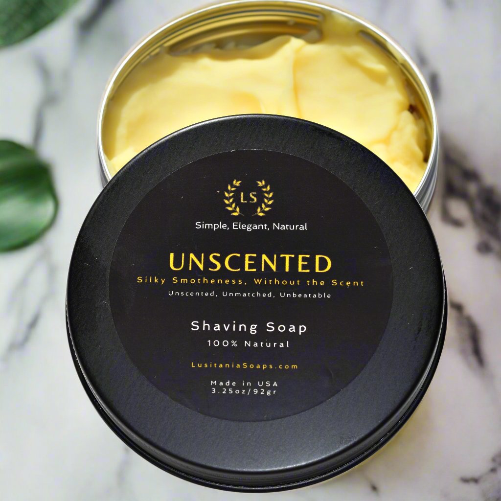 Old-fashioned shaving soap