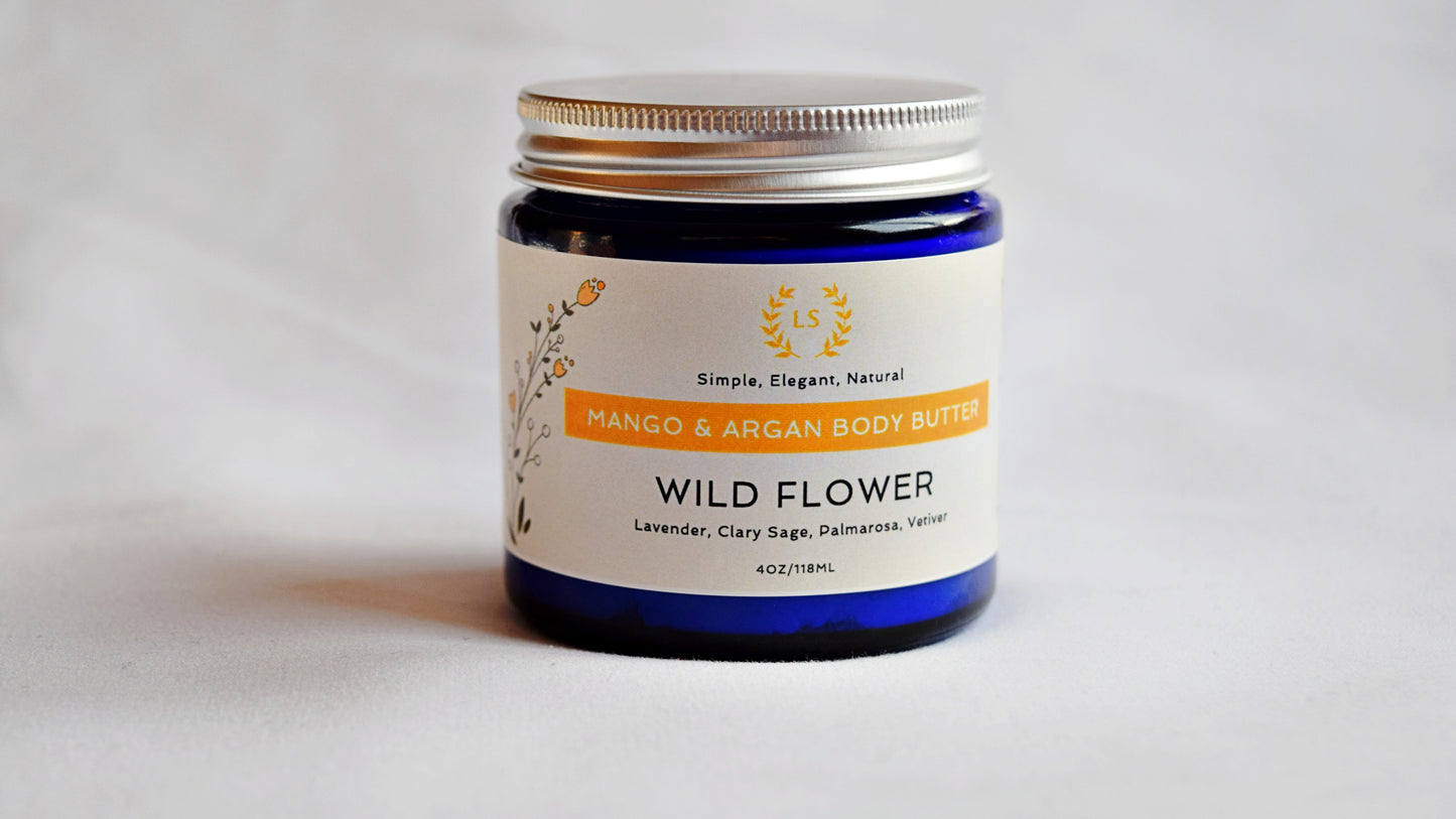 Whipped Mango Body Butter with Moroccan Argan oil