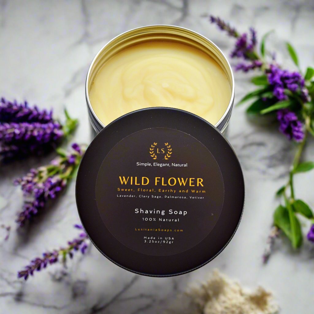 Old-Fashioned Shaving Soap – Rich Lather • Smooth Glide • Vegan • Unisex