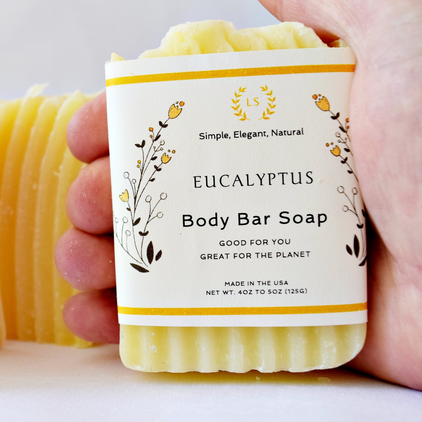 Eucalyptus Soap Body Bar - Refreshing & Revitalizing