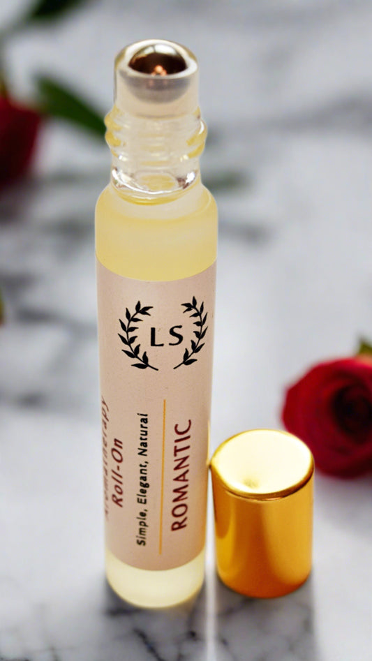 Natural Aromatherapy Perfume Roll-on with Therapeutic Essential Oils