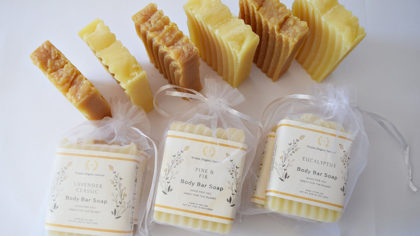 Natural soap gift set 