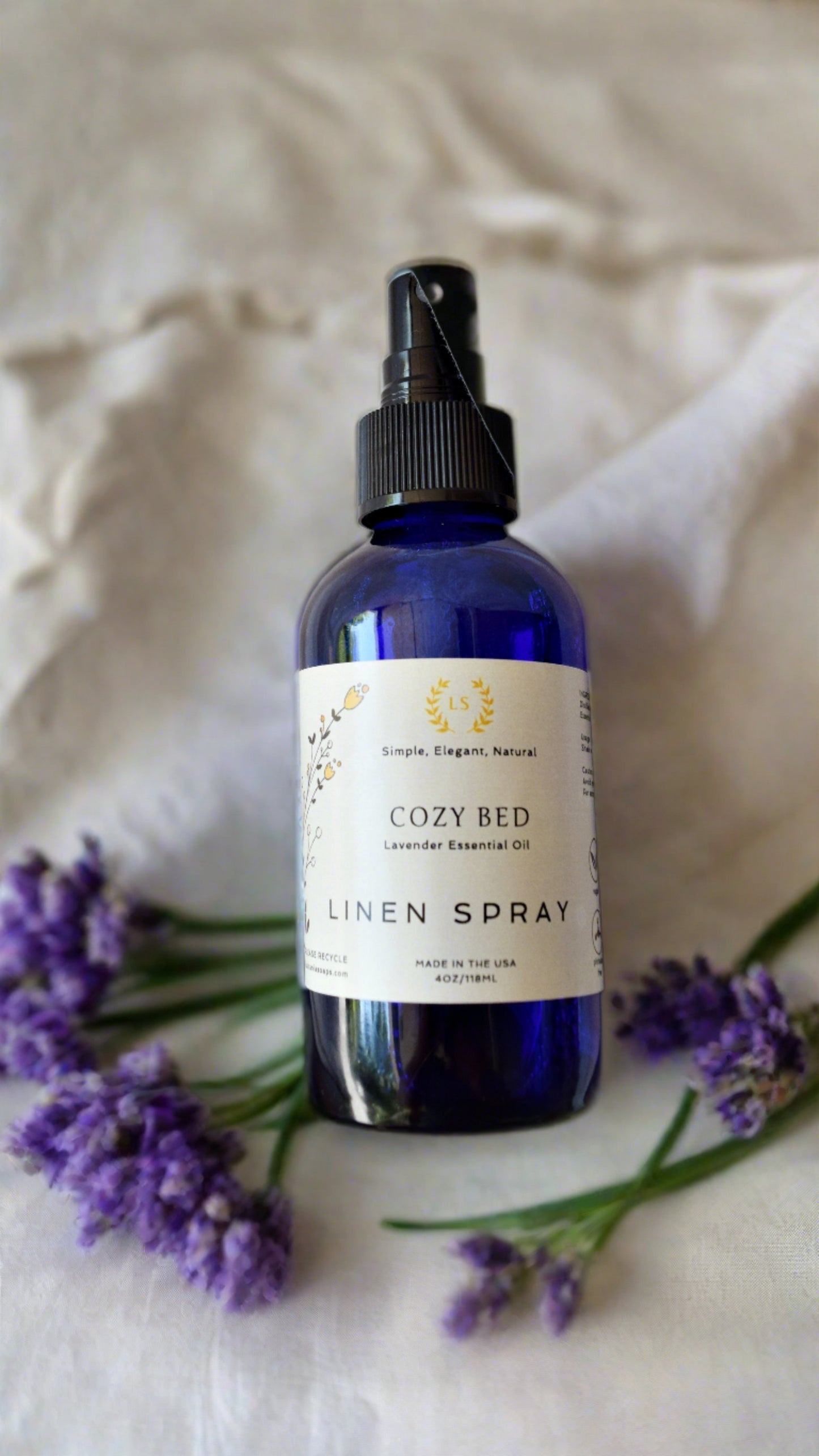 Linen Spray - Sweet Romance - Blend of Lavender, Bergamot, Patchouli & –  LusitaniaSoaps