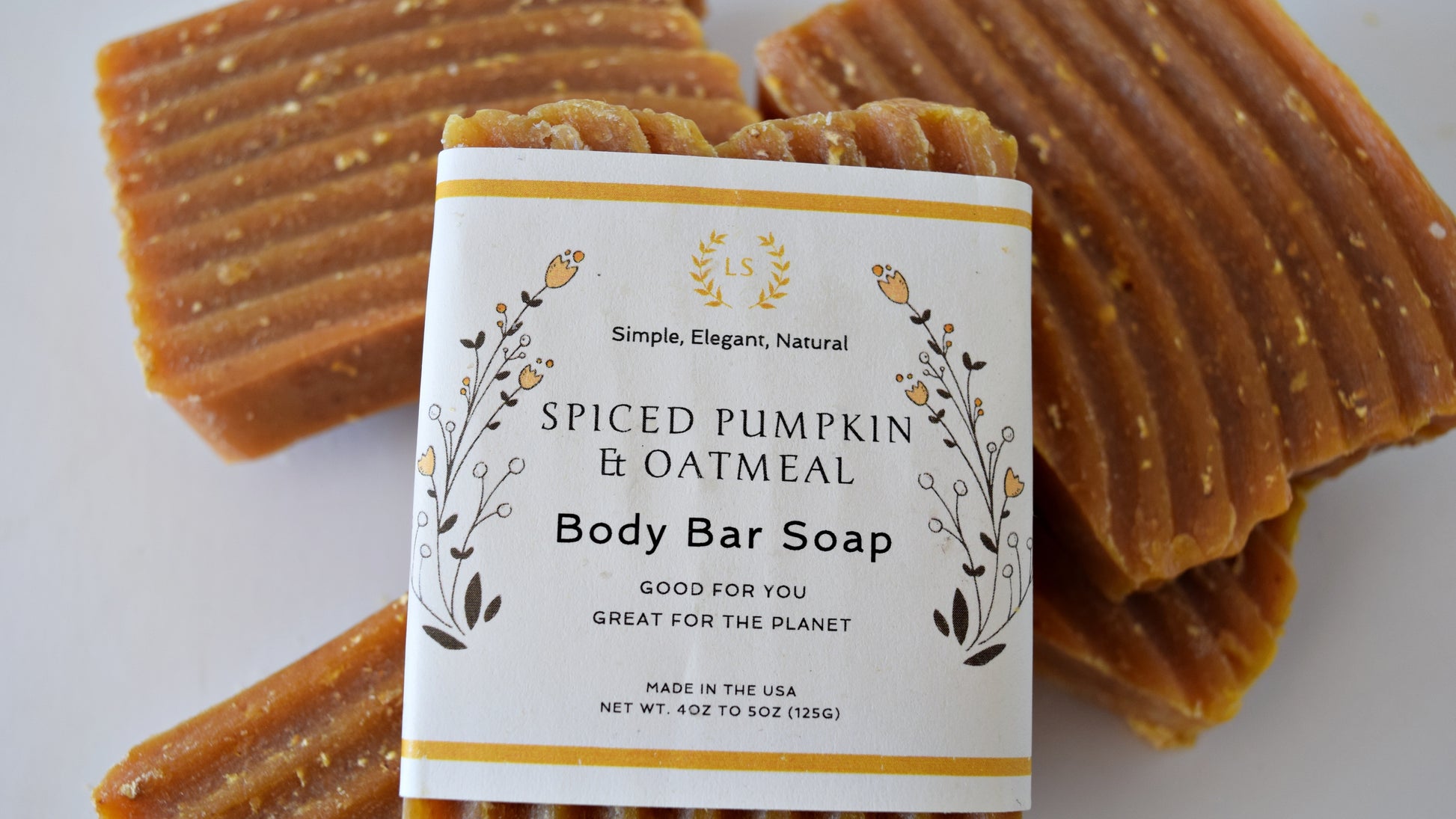 Witch Hippie Pumpkin Spice 4oz Natural Bar Soap
