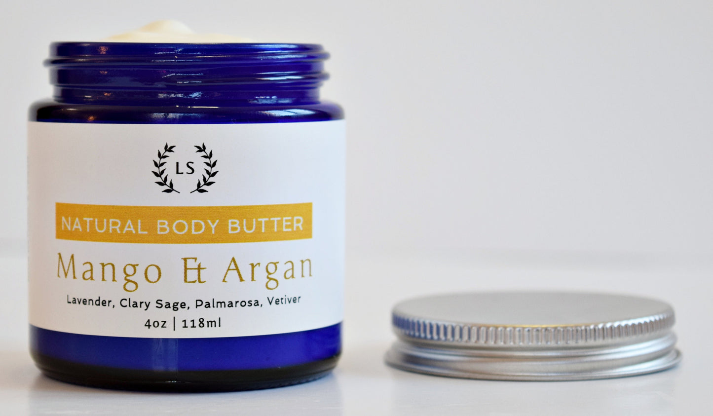 Whipped Mango Body Butter with Moroccan Argan oil
